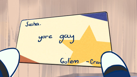 ambiguous_gender anthro black_body black_fur close-up disembodied_hand fur holding_letter shitpost solo text white_body white_fur icantseehelp animal_crossing nintendo sasha_(animal_crossing) lagomorph leporid mammal rabbit 16:9 2025 english_text hi_res meme widescreen