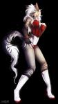 alpha_channel black_fur black_nose canine clothing corset ear_piercing female fur grey_fur hair lingerie looking_at_viewer mammal piercing plain_background red_eyes snow-body solo transparent_background white_fur white_hair
Rating: Safe
Score: 4
User: xXK1T5UN3Xx
Date: March 10, 2014