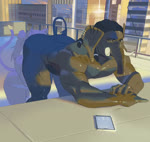 anal anal_penetration animal_genitalia animal_penis balcony ball_lick ball_suck balls bent_over big_butt big_penis bodily_fluids bottom_heavy bouncing_butt building butt butt_jiggle cellphone city cowgirl_position cum cum_drip cum_in_ass cum_inside dialogue dripping duo ear_piercing ejaculation electronics elephant_penis feline_ears feline_tail femboy from_front_position fur genital_fluids genitals grey_body hair horn humanoid_genitalia humanoid_penis jiggling leaking_cum leaking_precum licking long_hair looking_pleasured male male/male male_penetrated male_penetrating male_penetrating_male masturbation moan muscular muscular_arms muscular_legs muscular_male muscular_sub on_bottom on_top oral partially_submerged pecs penetration penile penile_penetration penis penis_size_difference penthouse phone piercing pink_eyes pool precum precum_drip precum_on_penis proboscis_(anatomy) rimming rooftop saliva sex sex_in_water sharp_teeth skyline skyscraper standing_in_water striped_body stripes submissive submissive_male sucking teeth thick_thighs tongue trunk_(anatomy) white_body white_fur wide_hips fluffedwings sed2116 sound_warning sed2116_(va) che'doro_(ur_irrelephant) itazura_kanemura elephant elephantid felid feline mammal proboscidean 2d_animation animated frame_by_frame long_playtime sound voice_acted webm nonbinary_(lore)