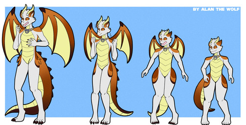 anthro biped collar cursed_collar digitigrade feet four_frame_sequence male shrinking size_transformation solo standing tail tapering_tail thick_tail thick_thighs transformation transformation_sequence wide_hips alanthewolfxz mythology jules_(theamazingbootleg) dragon kobold mythological_creature mythological_scalie scalie absurd_res hi_res