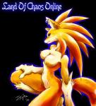 anthro breasts female hair nipples nude solo spiky_hair j-fujita land_of_chaos land_of_chaos_online foxlady canid canine fox mammal 2010