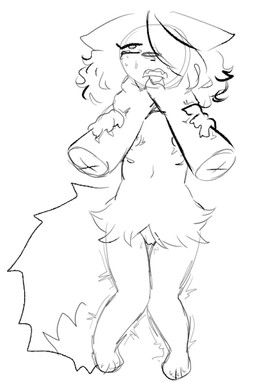 abuse ambiguous_gender anthro arm_grab asphyxiation bodily_fluids breasts choking crying dipstick_tail disembodied_hand duo ears_down fangs female female/ambiguous fluffy fluffy_tail forced fur genital_fluids genitals hair inner_ear_fluff looking_up markings nipples nude open_mouth pivoted_ears scared shaking shivering simple_background solo_focus strangling tail tail_markings tears teeth tuft vaginal_fluids vulva white_background vedacia nintendo pokemon harley_(veevobyte) braixen canid canine generation_6_pokemon mammal pokemon_(species) digital_media_(artwork) guide_lines monochrome sketch