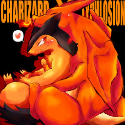 antennae_(anatomy) anthro anthro_on_anthro black_background black_body black_fur blush blush_lines breath_powers cuddling cute_fangs daww duo elemental_manipulation eyes_closed fangs fire fire_breathing fire_manipulation fluffy fur heart_symbol hug hugging_another male male/male membrane_(anatomy) membranous_wings neck_tuft orange_body orange_fur orange_skin red_eyes romantic romantic_couple simple_background speech_bubble tail tan_body tan_fur teeth text tuft wings felipotyphlosion mythology nintendo pokemon badger charizard dragon generation_1_pokemon generation_2_pokemon mammal mustelid musteline mythological_creature mythological_scalie pokemon_(species) scalie typhlosion 1:1 hi_res
