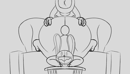 anthro bed bedroom bedroom_sex big_butt big_penis butt butt_grab duo furniture genitals hand_on_butt huge_butt male male/male penetration penile penile_penetration penis sex simple_background tail alpog21_(artist) sam_and_max max_(sam_and_max) samuel_dog canid canine canis domestic_dog lagomorph leporid mammal rabbit animated hi_res long_playtime no_sound unfinished video