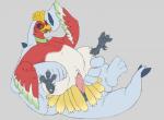 avian beak blue_eyes chubby clitoris duo erection female feral feral_on_feral ho-oh interspecies legendary_pokémon lugia male megaloas nintendo penetration penis pokémon pussy red_feathers reverse_cowgirl_position sex spread_legs spreading straight tongue tongue_out vaginal vaginal_penetration video_games white_feathers
Rating: Explicit
Score: 2
User: Genjar
Date: February 20, 2014