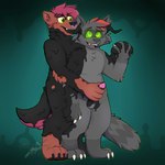 anthro duo ear_penetration glowing glowing_eyes goo_transformation handjob hypnosis male male/male mind_control penetration penile ringed_eyes sex takeover transformation slimedagger theodore_martinez goo_creature hyena mammal procyonid raccoon 1:1 absurd_res hi_res