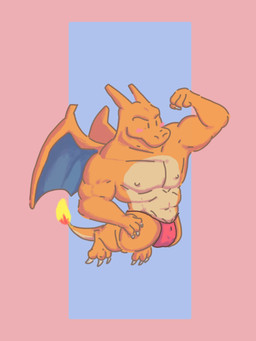abs anthro biceps blush bulge clothing male muscular muscular_anthro muscular_male nipples orange_body pecs simple_background solo tail thong underwear wings rinrin28 mythology nintendo pokemon charizard dragon generation_1_pokemon humanoid mythological_creature mythological_scalie pokemon_(species) scalie 3:4 hi_res