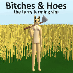 anthro breasts eyelashes female field fur genitals hoe humor nipples pixelated solo tan_body tan_fur text tools vulva yellow_body d3nofur blender_eevee canid canine canis mammal wolf 3d_(artwork) blender_(artwork) digital_media_(artwork)