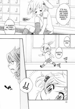 anthro base_two_layout bottomwear clothing dialogue duo eyewear four_frame_image glasses locker locker_room male onomatopoeia shorts shota sound_effects text young young_anthro young_male nicoco third-party_edit the_scary_teacher felid lagomorph leporid lion mammal pantherine rabbit comic english_text greyscale hard_translated hi_res monochrome right_to_left translated translation_edit