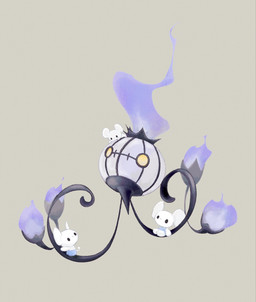 ambiguous_gender anthro colored_fire fire group purple_fire simple_background size_difference tail white_body yellow_eyes fireblast nintendo pokemon chandelure generation_5_pokemon generation_9_pokemon mammal maushold maushold_(family_of_three) mouse murid murine pokemon_(species) rodent 2025 hi_res