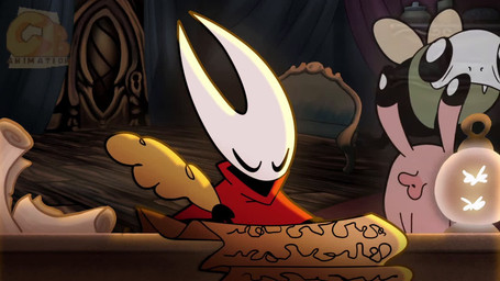 anthro cloak clothing copypasta cross-popping_vein desk detailed_background dialogue female furniture group inside lamp lantern loose_feather paper quill red_cloak red_clothing scroll sofa solo_focus table yelling critical_bonk_animations sound_warning hollow_knight:_silksong hollow_knight_(franchise) team_cherry grand_mother_silk hornet_(hollow_knight) lace_(hollow_knight:_silksong) lugoli_(hollow_knight:_silksong) nuu_(hollow_knight:_silksong) twisted_bud_(hollow_knight:_silksong) yarnaby_(hollow_knight:_silksong) arachnid arthropod fly_(animal) insect mollusk spider 2026 animated english_audio loop meme seamless_loop short_playtime sound video voice_acted