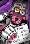 machine simple_background solo shu_20625 five_nights_at_freddy's scottgames sister_location funtime_foxy_(fnaf) animatronic canid canine fox mammal robot 2018 absurd_res digital_media_(artwork) hi_res