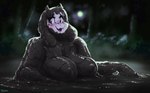 anthro bashful big_breasts blush bodily_fluids breasts eyebrows eyelashes female fur glistening horn huge_breasts inverted_nipples light mature_female moonlight mud mud_bath mud_covered muddy night nipples nude open_mouth open_smile outside purple_eyes smile solo sweat sweatdrop white_body white_fur doronkomajo undertale_(series) toriel boss_monster_(undertale) bovid caprine goat mammal 2024 hi_res