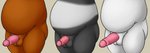 anthro balls black_balls black_body black_fur brown_balls brown_body brown_fur erection fur genital_shot genitals glans group humanoid_genitalia humanoid_penis male multicolored_body overweight overweight_anthro overweight_male penis penis_shot penis_size_difference pink_glans pink_penis presenting presenting_penis two_tone_body white_balls white_body white_fur thevillager cartoon_network we_bare_bears grizzly_(we_bare_bears) ice_bear_(we_bare_bears) panda_(we_bare_bears) bear brown_bear giant_panda grizzly_bear mammal polar_bear ursine 2017 digital_media_(artwork)