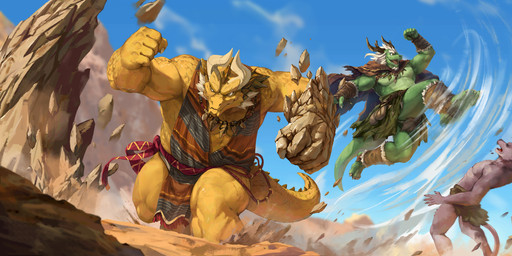 5_fingers 5_toes anthro bottomwear cape chin_spikes clothing detailed_background duo elemental_manipulation facial_spikes feet fingers fur green_body horn jewelry kick loincloth male muscular muscular_male necklace scales sky spikes spikes_(anatomy) toes topwear tribal tribal_clothing white_body white_fur yellow_body lowerkuo mythology background_character dragon mythological_creature mythological_scalie scalie absurd_res hi_res