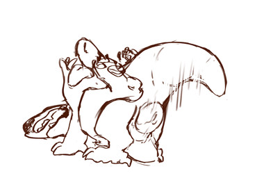 anal anal_penetration duo feral genitals male male/male male_penetrated male_penetrating male_penetrating_male open_mouth penetration penile penis sex tail airren canid crocodilian dinosaur mammal prehistoric_species reptile scalie animated loop monochrome