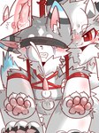 anal anal_knotting anal_penetration animal_genitalia animal_penis anthro arm_tuft bdsm blindfold blush bodily_fluids bondage bound canine_genitalia canine_penis circle_eyebrows countershading cum cum_drip cum_in_ass cum_in_hair cum_inside cum_on_face cum_on_pawpads cum_splatter cumshot diamond_(marking) dipstick_ears dipstick_tail dripping drooling duo ear_markings ejaculation elbow_tuft eyebrows facial_markings forehead_markings from_behind_position genital_fluids genitals grey_body hair head_markings internal internal_anal knotting male male/male markings mostly_nude multicolored_ears narrowed_eyebrows penetration penile penile_penetration penis penis_in_ass pink_inner_ear prostate_stimulation questionable_consent restraints rope rope_bondage saliva sex snot tail tail_markings tapering_penis tongue tongue_out tuft white_body white_countershading young young_anthro young_on_young ras_soy canid canine canis domestic_cat felid feline felis mammal wolf hi_res