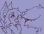 ambiguous_gender anthro blush bodily_fluids drooling extreme_french_kiss eye_roll french_kissing hair happy kissing kissing_tail_mouth licking looking_pleasured saliva saliva_on_tongue solo tail tail_mouth tongue tongue_out unusual_anatomy unusual_tail wings ungulatr pasuteru_(pawsuteru) bat mammal 2d_animation animated frame_by_frame short_playtime