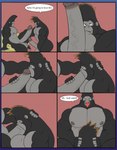abs anthro anthro_on_anthro anthro_penetrated anthro_penetrating anthro_penetrating_anthro aroused aroused_by_another aroused_face aroused_male aroused_smile ball_suck balls barazoku bedroom_eyes biceps big_butt big_penis black_body black_fur butt criminal deep_throat dialogue dirty_talk dominant dominant_anthro dominant_male duo erection excited excited_expression excited_for_sex excited_male eye_contact eyes_closed face_in_crotch fellatio fondling_penis fur furniture gang gangster genitals grabbing_another grabbing_neck grabbing_partner hand_on_neck hand_on_penis hands_on_neck holding_another holding_another's_penis holding_neck holding_partner holding_partner's_penis holding_penis huge_penis humping hyper hyper_genitalia hyper_penis kneeling kneeling_oral_position licking living_room living_room_sex looking_at_another looking_at_another's_penis looking_at_partner looking_at_partner's_penis looking_pleasured lost_in_pleasure male male/male male_penetrated male_penetrating male_penetrating_male manly muscular muscular_anthro muscular_male narrowed_eyes nude nude_anthro nude_male on_sofa oral oral_penetration pecs penetration penile penis penis_grab penis_in_face penis_in_mouth penis_lick pleasured_male profanity red_background rubbing_neck rubbing_penis seductive sex simple_background sitting sitting_on_sofa sofa sofa_sex speech_bubble spread_legs spreading stroking_neck stroking_penis submissive submissive_anthro submissive_male sucking swallowing_penis_while_deepthroat text thick_arms thief throbbing throbbing_penis thrusting thrusting_forward tongue tongue_hanging_out tongue_out unrealrui illumination_entertainment sing_(movie) johnny_(sing) ape gorilla haplorhine mammal primate comic english_text hi_res