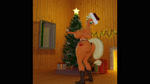 anthro anthrofied arm_on_breasts big_breasts big_butt breasts butt christmas_clothing christmas_headwear clothing female hat headgear headwear holidays huge_breasts huge_butt looking_at_viewer looking_back santa_hat solo clopmaestroman blender_cycles christmas friendship_is_magic hasbro my_little_pony applejack_(mlp) earth_pony equid equine horse mammal pony 16:9 3d_(artwork) 3d_animation animated digital_media_(artwork) hi_res no_sound short_playtime webm widescreen