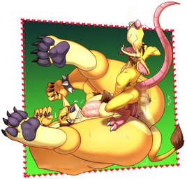 anal anal_penetration angry anthro anthro_on_anthro anthro_penetrated anthro_penetrating anthro_penetrating_anthro anus armpit_hair ball_size_difference balls balls_deep barazoku beard biceps big_balls big_butt big_feet big_muscles big_penis blush bodily_fluids body_hair bracelet brown_hair bubble_butt buckteeth butt butt_size_difference claws clenched_teeth cocky crooked_whiskers digitigrade dominant dominant_male dripping duo ear_piercing embarrassed erection eyebrows facial_hair facial_piercing fangs feet from_behind_position from_front_position fur genital_fluids genitals grimace hair hairy hairy_balls heart_symbol huge_butt humanoid_genitalia interspecies jewelry larger_male larger_penetrated legs_in_air looking_at_another looking_at_partner looking_down looking_pleasured lying male male/male male_penetrated male_penetrating male_penetrating_male manly mating_press motion_blur multicolored_body multicolored_fur muscular muscular_anthro muscular_bottom muscular_male narrowed_eyes nose_piercing nose_ring nude on_back on_bottom on_top one_eye_closed open_mouth orange_body orange_fur pawpads paws penetration penile penile_penetration penis penis_in_ass penis_size_difference perching_position perineum piercing pink_body precum precum_drip pubes rat_tail red_eyes ring_piercing sex sharp_teeth simple_background size_difference size_play small_but_hung small_dom_big_sub small_top_big_bottom smaller_male smaller_on_top smile soles spiked_bracelet spikes spread_legs spreading standing_on_butt submissive submissive_male sweat sweaty_butt tail tan_body tan_fur teeth thick_eyebrows thick_thighs toes tongue two_tone_body two_tone_fur vein veiny_penis whiskers white_body white_fur yellow_body yellow_eyes yellow_fur seyrmo activision crash_bandicoot_(series) alan_nezumi tiny_tiger dasyuromorph mammal marsupial murid murine rat recently_extinct_species rodent thylacine 2026 hi_res