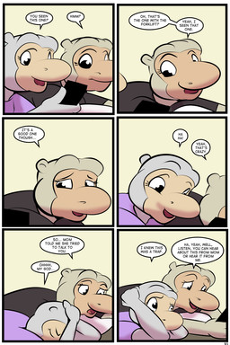 anthro cellphone clothed clothed_anthro clothed_female clothing dialogue duo electronics eyelashes female fur grey_body grey_fur phone text thunderouserections study_partners haplorhine macaque mammal monkey old_world_monkey primate 2026 2:3 comic english_text hi_res