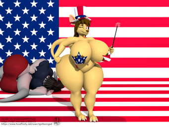 american_flag american_flag_hat american_flag_headwear american_flag_pasties american_flag_underwear anthro big_breasts big_butt black_hair blue_clothing blue_shirt blue_topwear breasts brown_hair brown_nipples butt clothing duo female fireworks fur grey_body grey_fur hair hand_on_hip hat headgear headwear holding_object holidays huge_breasts huge_butt looking_at_viewer male male/female maroon_clothing mature_female mature_male nipples overweight overweight_male pasties shirt slightly_chubby slightly_chubby_female smile smiling_at_viewer sparkler standing star_pasties tan_body tan_fur text thick_thighs top_hat topwear united_states_of_america watermarked_at_source wide_hips getboingedmydude 4th_of_july family_guy_death_pose daryl_(getboingedmydude) marge_(getboingedmydude) kangaroo macropod mammal marsupial 4:3 distracting_watermark meme url watermark