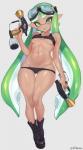 5_fingers boots bra breasts camel_toe clothing dualies enperry_dualies eyewear female fingers footwear goggles green_eyes green_hair hair looking_at_viewer navel panties pseudo_hair shoes smile solo standing suction_cup tentacle_hair tentacles tongue underwear weapon jtveemo nintendo splatoon animal_humanoid cephalopod cephalopod_humanoid humanoid inkling marine marine_humanoid mollusk mollusk_humanoid 2019 hi_res