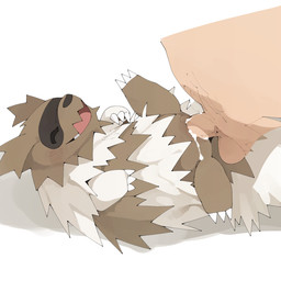 balls bestiality blush bodily_fluids brown_body brown_fur claws cum cum_in_vagina cum_inside cum_on_own_penis cum_on_penis cum_on_self duo eyes_closed faceless_character faceless_human faceless_male female female_feral female_focus female_on_human female_penetrated feral feral_penetrated finger_claws fur genital_fluids genitals human_on_feral human_penetrating human_penetrating_feral interspecies larger_human larger_male leaking_cum living_condom lying male male/female male_human male_on_feral male_penetrating male_penetrating_female nude_human nude_male on_back on_model open_mouth open_smile penetration penile penile_penetration penis penis_in_vagina pokephilia pubes quadruped sex simple_background size_difference smaller_female smaller_feral smaller_penetrated smile solo_focus spread_legs spreading toe_claws vaginal vaginal_penetration vulva white_background white_claws youjomodoki nintendo pokemon generation_3_pokemon human mammal pokemon_(species) zigzagoon 1:1 hi_res