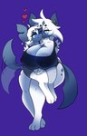 age_difference anthro areola big_breasts blush breasts clothed clothing cuddling duo eyes_closed female fur hair huge_breasts male male/female nipples on_lap peeking_areola simple_background sitting_on_lap smile tail thick_thighs topwear white_body wide_hips venuscava nintendo pokemon maliqeth_apocrypha roux_apocrypha canid canine canis generation_6_pokemon mammal mega_absol mega_evolution pokemon_(species) digital_media_(artwork) hi_res incest_(lore) mother_(lore) mother_and_child_(lore) mother_and_son_(lore) parent_(lore) parent_and_child_(lore) parent_and_son_(lore) son_(lore)