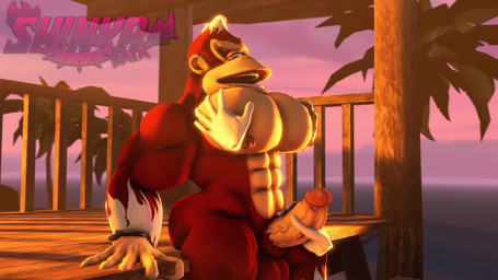 abs anthro balls beach big_butt big_muscles big_pecs butt disembodied_hand erection fellatio genitals glans group huge_pecs male male/male muscular muscular_male nipples nude oral outside pec_grab pec_play pecjob pecs penile penis sex solo_focus stroking_penis sunset thick_thighs vein veiny_penis chadthekoopaman shinyagaia thunderdogboi_(modeler) donkey_kong_(series) nintendo donkey_kong_(character) ape gorilla haplorhine mammal primate 16:9 3d_(artwork) 3d_animation animated digital_media_(artwork) high_framerate no_sound short_playtime video widescreen