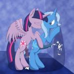 after_sex animal_genitalia blue_fur cum cum_in_ass cum_inside cum_on_wall cumshot dickgirl duo equine erection feral feral_on_feral flaccid friendship_is_magic from_behind fur hair horn horse horsecock iados intersex mammal my_little_pony nude orgasm penis pony purple_eyes purple_fur trixie_(mlp) twilight_sparkle_(mlp) two_tone_hair unicorn winged_unicorn wings
Rating: Explicit
Score: 12
User: komodogod1
Date: December 26, 2013