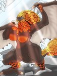 anthro anus big_breasts breasts claws female genitals nude pussy solo wings zodiac-z2 capcom monster_hunter bazelgeuse flying_wyvern 3:4 absurd_res hi_res