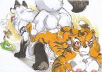 ass_to_ass balls big_balls black_nose blue_eyes blush bored bound breasts butt canine cum cum_inside cum_on_butt daigaijin drooling english_text excited feline female feral interspecies knotting kung_fu_panda male mammal markings master_tigress master_viper messy nipples nude open_mouth paws red_eyes reptile saliva scalie sex size_difference snake socks_(marking) straight styx_(jelomaus) text tiger tongue tongue_out whiskers
Rating: Explicit
Score: 40
User: Chi
Date: November 27, 2013