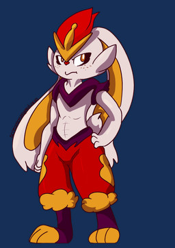 abs anthro biped ears_down floppy_ears freckles fur grumpy hand_on_hip long_ears lop_ears male orange_eyes pivoted_ears red_body red_fur simple_background solo transparent_background white_body white_fur yellow_body yellow_fur screamoshaymin nintendo pokemon fan_character spyce_tamamo generation_8_pokemon gigantamax_cinderace gigantamax_pokemon lagomorph mammal pokemon_(species) 2020 absurd_res alpha_channel digital_media_(artwork) hi_res