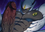 abs anal anal_penetration anthro anthrofied balls barazoku biceps big_butt big_pecs big_penis bodily_fluids bouncing_pecs butt dialogue dialogue_box from_behind_position genital_fluids genitals group humanoid_genitalia humanoid_penis larger_penetrated male male/male male_penetrated male_penetrating male_penetrating_male moan muscular muscular_anthro muscular_male nipples pec_grab pecjob pecs penetration penile penile_penetration penis penis_in_ass perching_position pokemorph precum presenting sex size_difference small_dom_big_sub sound_effects spread_legs spreading text vein veiny_penis white_body bna_v5 sound_warning nintendo pokemon arceus canid deity generation_1_pokemon generation_4_pokemon humanoid legendary_pokemon lucario machoke mammal pokemon_(species) animated sound webm