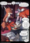 2017 anthro anthro_on_anthro anthro_penetrated anthro_penetrating anthro_penetrating_anthro anus bodily_fluids buckteeth butt butt_grab canid canine cellphone comic conjoined_speech_bubble dialogue disney duo electronics english_text eyes_closed fangs female female_penetrated fox fox_costume from_behind_position genitals green_eyes greeting half-closed_eyes hand_on_another's_butt hand_on_butt heart_reaction heart_symbol hi_res interspecies judy_hopps lagomorph larger_male leporid linked_speech_bubble male male/female male_penetrating male_penetrating_female mammal name_drop name_in_dialogue narrowed_eyes nick_wilde offscreen_character open_mouth page_number penetration penile penile_penetration penis penis_in_pussy phone predator/prey purple_eyes pussy rabbit red_fox robcivecat sex size_difference smaller_female smaller_penetrated speech_bubble stealth_sex tears teeth text tongue tongue_out true_fox vaginal vaginal_penetration zootopia