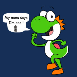 dialogue looking_at_viewer male solo stomping walking crazoticmadness 20th_century_fox cool_s mario_bros nintendo the_simpsons vargskelethor vinesauce yoshi_(character) dinosaur green_yoshi prehistoric_species reptile scalie yoshi 1:1 alpha_channel hi_res