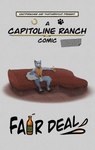 animal_genitalia balls furniture genitals male sheath sofa text thathornycat capitoline_ranch takahiro_(thathornycat) canid canine mammal absurd_res colored comic english_text hi_res