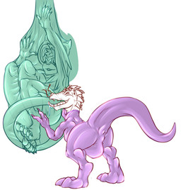 2_penises anthro anus anus_outline aroused bag balls bdsm big_balls big_penis big_tail bodily_fluids bondage bound butt captured clothing drooling duo erection feral genitals huge_balls huge_penis hyper hyper_balls hyper_genitalia hyper_penis latex latex_clothing latex_skinsuit leaning leaning_forward leaning_on_another licking male multi_genitalia multi_penis nude paws penis pink_latex prisoner pubis pubis_bulge raised_tail reaching rubbing saliva skinsuit squirming stroke struggling tail tailbutt teal_latex teasing tight_clothing tongue trapped winged_arms wings conditional_dnp samagthrav2 nintendo pokemon star_wars ownyer_(flardan) predor_(samagthrav2) generation_6_pokemon noivern pokemon_(species) ssi-ruu hi_res