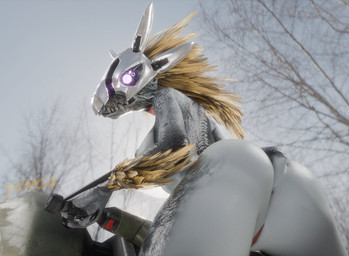 4_wheeler anthro anus arm_feathers arm_tuft armor avian_caruncle breasts butt butt_focus claws face_covered feather_hair feathered_crest feathers female finger_claws four-wheeler genitals glowing glowing_eyes grey_body grey_scales head_crest headgear headgear_only helmet helmet_only holding_handles looking_back looking_down low-angle_view mongoose_(halo) mouth_closed nipples non-mammal_breasts non-mammal_nipples non-mammal_vulva nude outside pink_eyes plant pseudo_hair quad scales sharp_teeth short_tail side_boob sky solo straddling_vehicle tail teeth tree tuft vulva synca pickle_juice_(modeler) halo_(series) microsoft xbox_game_studios syn_cah alien avian kig-yar scalie t'vaoan 3d_(artwork) colored digital_media_(artwork)