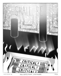 border fire generator glowing glowing_text heat_(temperature) imminent_disaster pipe runes vibrating warning zero_pictured sharkinthepark 2025 4:5 absurd_res comic greyscale hi_res monochrome