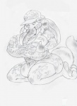 2008 autofellatio balls big_breasts breasts canine clothing hat herm huge_breasts hybrid hyper hyper_breasts hyper_penis intersex lagomorph masturbation oral penis rabbit rabid self_titfuck solo titfuck wolf
Rating: Explicit
Score: 2
User: ultragamer89
Date: March 31, 2010