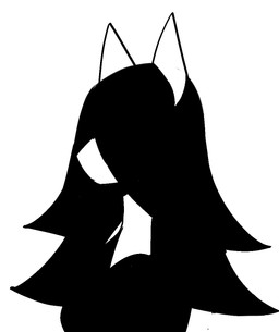 anthro black_clothing black_hair black_topwear clothed clothed_anthro clothing hair side_view simple_background solo topwear white_background white_body white_ears xarop77 mammal 2025 black_and_white digital_drawing_(artwork) digital_media_(artwork) hi_res monochrome portrait sketch