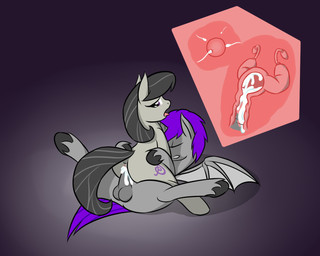balls black_hair black_tail bodily_fluids cowgirl_position cum cum_in_uterus cum_in_vagina cum_inside cutie_mark duo ejaculation erection eyes_closed fallopian_tubes female feral feral_penetrated from_front_position genital_fluids genitals hair hand_on_another's_butt hand_on_butt impregnation impregnation_view internal looking_back male male/female membrane_(anatomy) membranous_wings nude on_bottom on_top open_mouth ovaries ovum penetration penis purple_eyes purple_hair sex sperm_cell spread_legs spreading straddling tail uterus vaginal_canal wings sewlde friendship_is_magic hasbro my_little_pony fan_character octavia_(mlp) valik earth_pony equid equine horse mammal pony 2013 5:4 hi_res