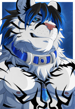2014 abs aluminemsiren anthro feline flexing fur hair looking_at_viewer male mammal muscles necklace pecs plain_background tattoo tiger white_tiger
Rating: Safe
Score: 4
User: rix_traier
Date: April 22, 2014