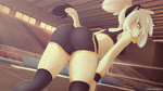 16:9 2d_animation absurd_res animated anthro athletic athletic_anthro athletic_female bent_over blonde_hair bra breasts butt clothed clothing colored detailed_background digital_media_(artwork) dutch_angle eipril female footwear freckles fully_clothed fur gym hair hi_res inside loop low-angle_view mammal midriff motion_tweening mustelid musteline no_sound portrait rear_view shaded short_playtime socks solo sports_bra sportswear standing stoat three-quarter_portrait tight_clothing true_musteline underwear warm_colors weasel webm white_hair widescreen wristband yellow_body yellow_eyes yellow_fur yue_(eipril)