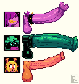 animal_genitalia animal_penis anthro antlers balls big_balls big_penis black_balls black_body blonde_hair brown_body buckteeth collar comparing comparing_penis equine_genitalia equine_penis genitals glistening glistening_genitalia glistening_penis green_penis group gynomorph hair horn huge_penis humanoid_genitalia humanoid_penis hyper hyper_genitalia hyper_penis intersex logo mage_hat male penis penis_size_comparison pubes purple_balls purple_body purple_hair purple_penis purple_pubes scarf simple_background spiked_collar spikes teeth trio white_background yellow_teeth pixzapix deltarune undertale_(series) noelle_holiday ralsei susie_(deltarune) bovid caprine deer dinosaur goat mammal new_world_deer prehistoric_species reptile scalie artist_logo icon signature