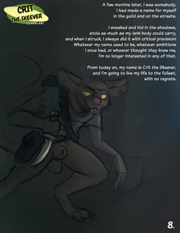 animal_genitalia anthro bag balls belt biped bottomless bottomless_anthro bottomless_male brown_balls brown_body brown_fur brown_sheath claws clothed clothing dagger digitigrade fangs fully_sheathed fur genitals gynomorph gynomorph_anthro holding_dagger holding_melee_weapon holding_object holding_weapon intersex intersex_anthro male melee_weapon pink_nose satchel sheath solo teeth text toe_claws weapon yellow_eyes lizardlars microsoft the_elder_scrolls crit_(lizardlars) mammal murid murine rat rodent skeever 2026 absurd_res digital_media_(artwork) english_text hi_res
