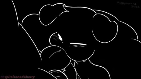 answer anthro anthro_penetrated arm_support asking balls_deep big_penis blush bodily_fluids bodily_fluids_on_penis bone cheek_bulge clitoris close-up cum cum_from_vagina cum_in_vagina cum_inside deep_penetration deep_throat dialogue duo erection eyebrows faceless_character faceless_male fast_sex fellatio female female_focus female_penetrated fluffy fluffy_chest fluffy_hair forced_deepthroat forward_arm_support fur genital_fluids genitals gesture hair hand_on_another's_head hand_on_head head_push humanoid_genitalia humanoid_penis leaking_cum looking_at_another looking_at_partner looking_pleasured male male/female male_penetrating male_penetrating_female mouth_full mouth_to_pussy multiple_angles nodding nodding_head nude open_mouth oral oral_penetration orgasm penetration penile penile_penetration penis penis_in_mouth penis_in_vagina pose precum pull_out pushing pushing_down pushing_head question question_mark questioning_tone raised_inner_eyebrows rough_oral rough_sex saliva saliva_on_penis sex sex_shot smile smug spread_legs spreading tail talking_to_another talking_to_partner three-quarter_view throbbing throbbing_penis tongue tongue_out touching_head vaginal vaginal_fluids vaginal_penetration waving waving_at_viewer wet wet_penis yes-no_question puppysnackz poisonedcherry_(va) puppysnackz_(character) canid canine canis domestic_dog humanoid mammal 16:9 2025 2d_animation animated digital_media_(artwork) frame_by_frame long_playtime monochrome signature sound widescreen